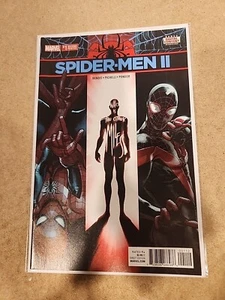 Spider-Men II #1 1st App. Evil Miles 2nd Print Variant Marvel Comic (2017) NM - Picture 1 of 11