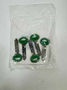 Ford H50-PC-GREEN Key Blanks Bag of 5 ILCO - NOS - Picture 1 of 4