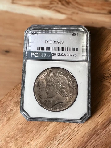 1927 Peace Dollar Cover