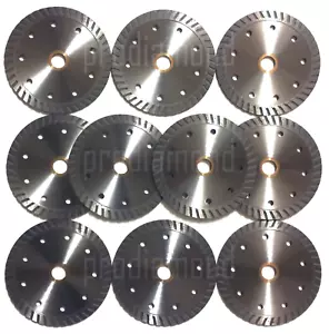 10PK-5" CORTE HORMIGÓN GRANITO BLOQUE PIEDRA BALDOSA DIAMANTE SIERRA HOJA-MEJOR - Imagen 1 de 1