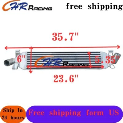 Intercooler for 2004-2008 Ford Focus MK2/II 2.5 ST225 Aluminum 2005 2006 2007 - Image 1 of 4