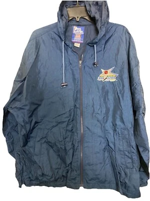 Vintage 90s NHL Pro Player Tampa Bay Lightning Blue All Star Game Jacket Size XL - Image 1 of 4