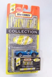 1:64 MATCHBOX 1995 PREMIERE SERIES #3 CORVETTE GRAND SPORT BLUE 35362-3 NIP - Picture 1 of 3