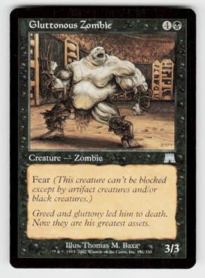 Onslaught #151 Gluttonous Zombie - Image 1 of 2