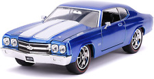 Jada Toys Big Time Muscle 1970 Chevy Chevelle SS Blue 1: 24 Diecast Vehicle