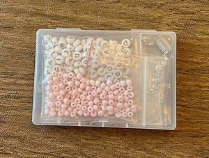 DIY Hebrew Letter Bracelet Making Mini Kit - Makes at least 5 Bracelets - Picture 1 of 13