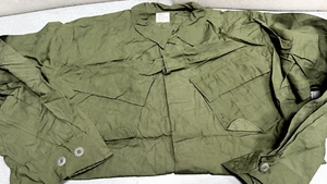 VINTAGE 69 VIETNAM ERA RIPSTOP JUNGLE COAT OD 100-69-C-1362 MINT NOS LARGE LONG - Picture 1 of 8