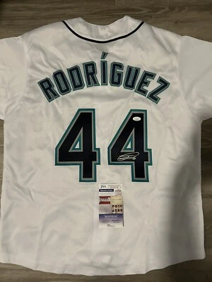 Julio Rodriguez Signed Autographed Seattle Mariners Jersey JSA COA - Image 1 of 4