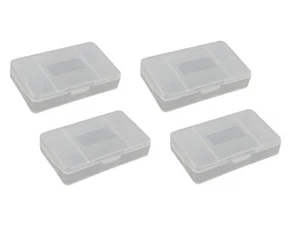 4x GBA Clear Plastic Cartridge Dust Cover Cases (Nintendo Game Boy Advance) - Picture 1 of 4