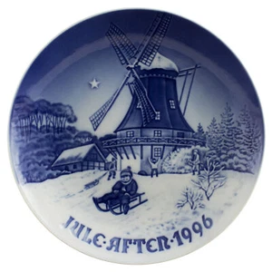 ROYAL COPENHAGEN BING&GRONDAHL PIATTO DI NATALE 1996 ORIGINALE PORCELLANA PRIMA - Picture 1 of 4