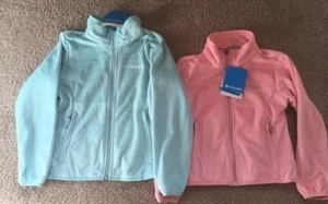 NWTs Columbia Girls Fast Beauty Full Zip Plush Fleece Soft Jacket (XG6011-325) - Picture 1 of 5