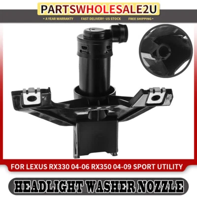 Front Left LH Headlight Washer Nozzle for Lexus RX330 RX350 2004-2009 8520848011 - Image 1 of 4