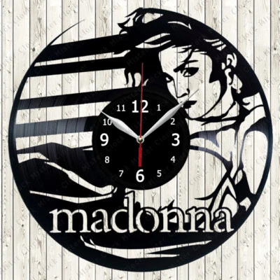 Madonna Vinyl Record Wall Clock Decor Handmade 341 - Image 1 of 4