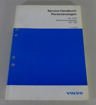Manuale Di Officina Elettrico / Schemi Elettrici Volvo 850 Anno 1995 - Immagine 1 di 3