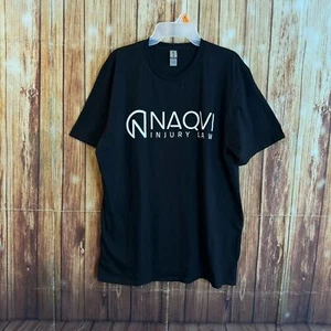 Camiseta negra Gildan unisex manga corta cuello redondo talla grande - Imagen 1 de 6
