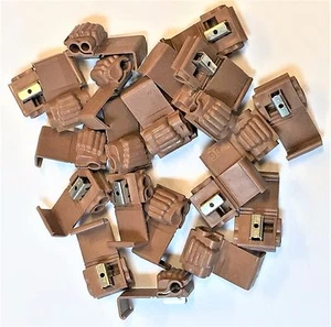 3M 902 Brown Quick Splice Connector - 18-14 to 12-10 Gauge 50 pack - Picture 1 of 1