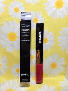 Chanel Le Rouge Duo Ultra Tenue Ultrawear Liquid Lip #54 Strawberry Red - Picture 1 of 6
