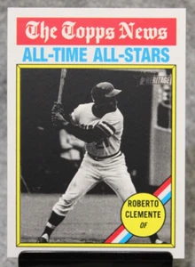 2025 Topps Heritage Roberto Clemente Pirates #345 Topps All-Time All-Stars - Imagen 1 de 2