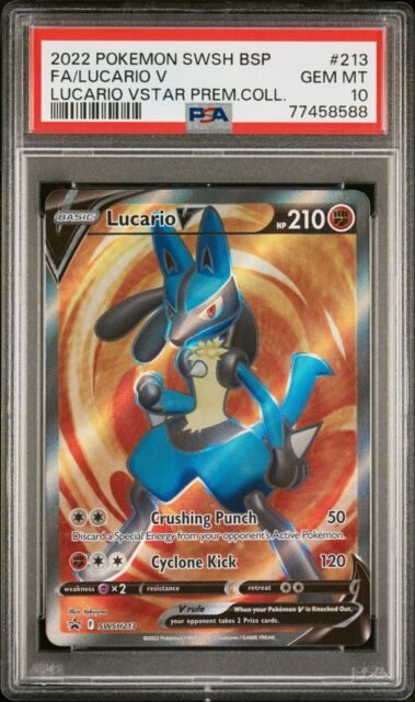 Mavin  Metal Gold Shiny Mega Lucario GX EX Pokemon Card Full Art SV Custom  Hidden Fates