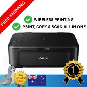 Canon Pixma Home All-In-One Printer Print Copy Scan Wireless Wi-Fi - MG3660 AU - Picture 1 of 5