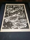 Sex Pistols Pretty Vacant Rare Original UK Promo Poster Ad Framed!