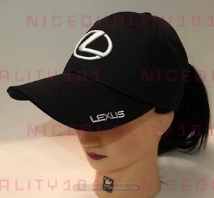 Lexus 3D Logo Hat Cap Black Adjustable Men Women - Bild 1 von 2