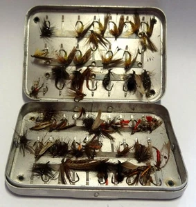 Hardy Bros fly box small size 9cm x 6cm - Picture 1 of 3