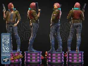 Cyber - V  cyberpunk 22 cm de haut - Picture 1 of 3