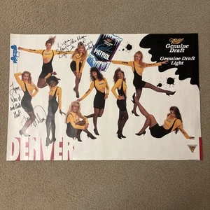 Vintage Miller Genuine Draft Beer Poster. Denver. Cold Patrol. 20x30” - Picture 1 of 8