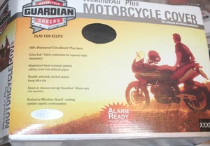 New Guardian Weatherall Plus Motorcycle Cover XXXL Alarm Ready - Picture 1 of 6