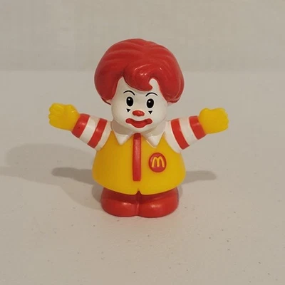 2005 Fisher Price Little People Ronald McDonald Figure McDonald's Clown - Image 1 of 4