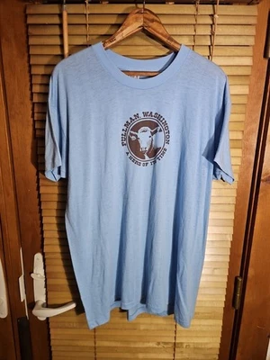 Camiseta True Vintage Años 70 80 Pullman Washington Divertida Vaca Granja Broma XL Humor Foto 1 de 4