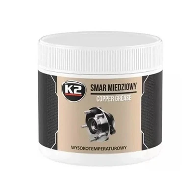Grasso al rame K2 Lubrifica e protegge bulloni dadi e candele auto 500G - Immagine 1 di 4