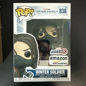Funko Pop! Vinyl Marvel Winter Soldier Amazon Exclusive #838 Year of the Shield - Bild 1 von 7