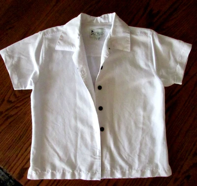 Camisa De Colección DelSol The Executive Rio Havana Para Mujer Blanca Con Botones Manga Corta Foto 1 de 4