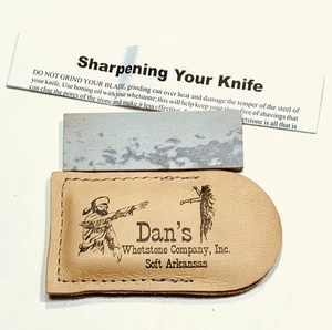 Original Arkansas Soft Medium Taschenwetzstein von Dan's Whetstone Company - Bild 1 von 1