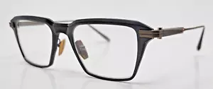 AKONI Swift AKX-502C-50 Brushed Black/ Brushed Gold Eyeglasses 50/20-152 NIB - Picture 1 of 7