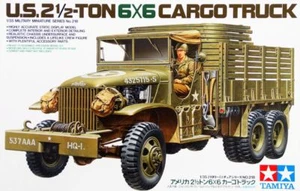 Tamiya 35218 1/35 Scale Military Model Kit WWII U.S Army 2.5 Ton 6x6 Cargo Truck - Picture 1 of 1