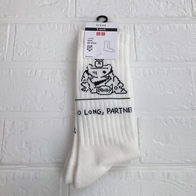 NEW UNIQLO Yu Nagaba   Socks Disney white collaboration　Magic for All Series - Image 1 of 4