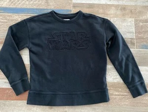 GAP Star Wars Black Sweatshirt Size 14 - Picture 1 of 3