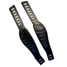 Black Exercise Bike Pedal Straps Stay Comfortable During Your Workouts