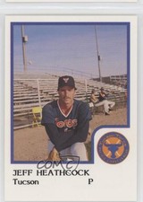 1986 ProCards Tucson Toros Jeff Heathcock Rookie RC