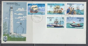 Bermuda Scott 355-9 FDC - Piloting - Picture 1 of 1