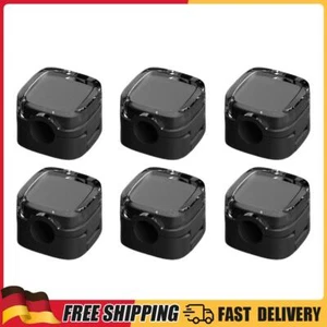 6 Stück magnetische Kabelklemmen Kabelmanagement verstellbarer Drahthalter (schw - Photo 1/8