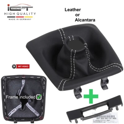 Bota polaina de cambio S para Porsche 718 Box Spyder S Cayman 981 982 911 991 PDK Foto 1 de 4