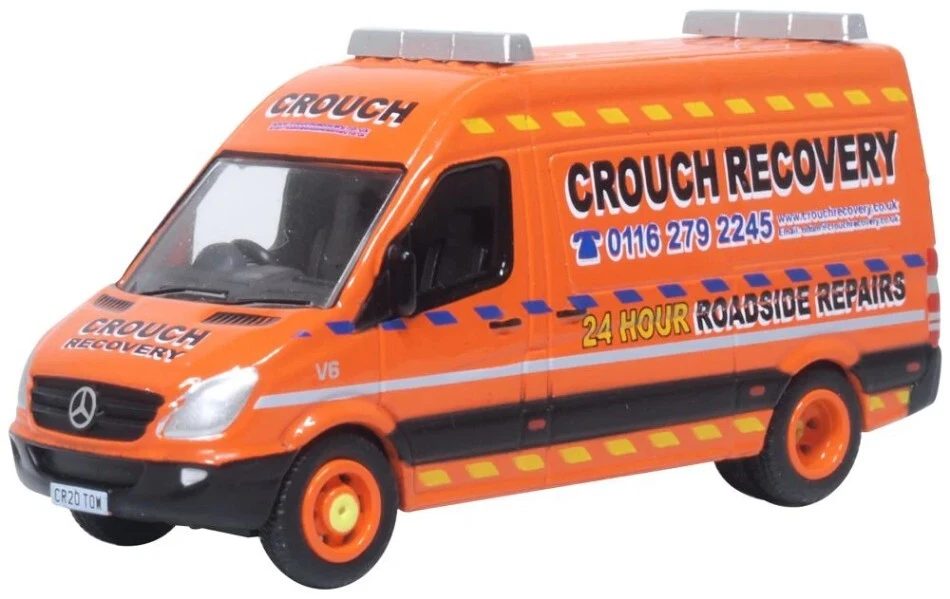 Oxford MERCEDES SPRINTER VAN CROUCH RECOVERY 1:76 - Immagine 1 di 1