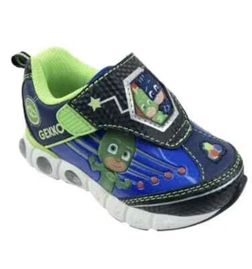 PJ Masks toddler boys slip on hook and loop sneakers NEW 9 light up - Picture 1 of 6