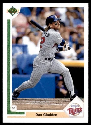 1991 Upper Deck Dan Gladden Minnesota Twins #659 - Image 1 of 2