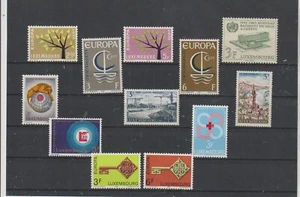 Luxemburgo Europa CEPT y otras Series año 1962-68 (GV-718) - Imagen 1 de 1