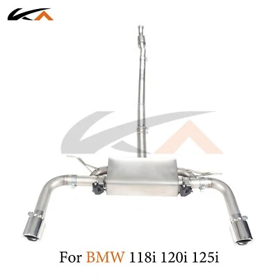 KA Catback Exhaust For BMW 118i 120i 125i 1.5t 2.0t Steel rear section - Image 1 of 4